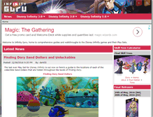 Tablet Screenshot of infinityguru.com